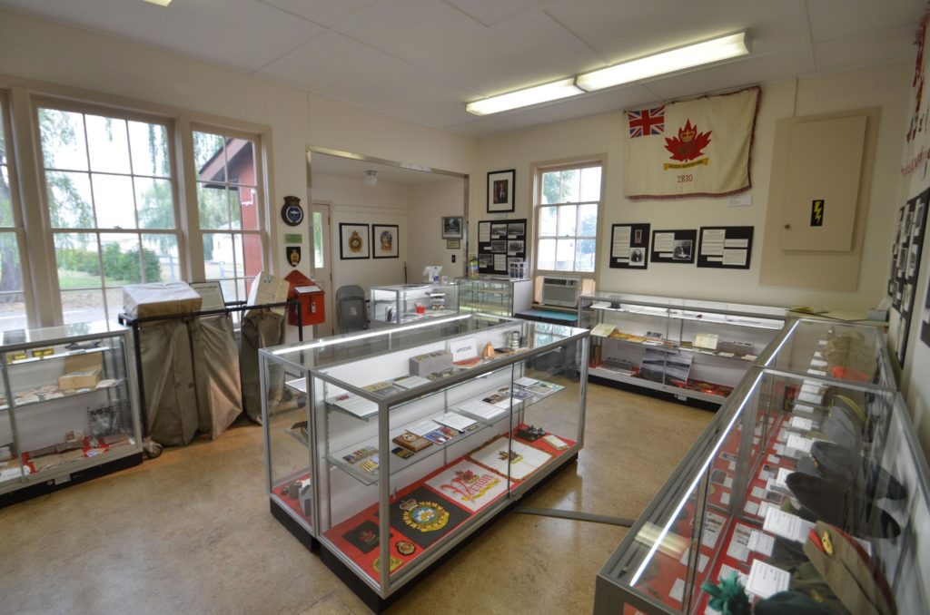 Interior of museum, main room