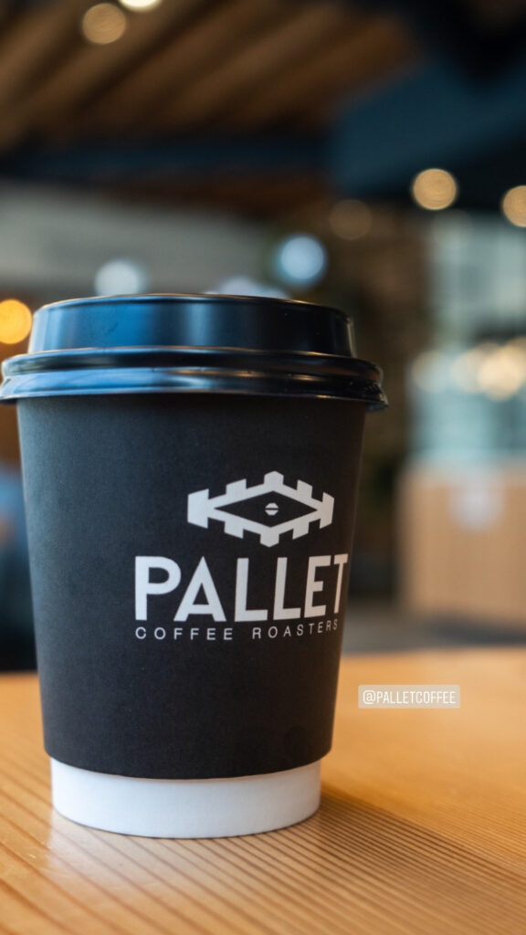 Pallet Coffee on Oak Street