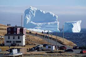 A Iceberg off of the coast of Newfoundland