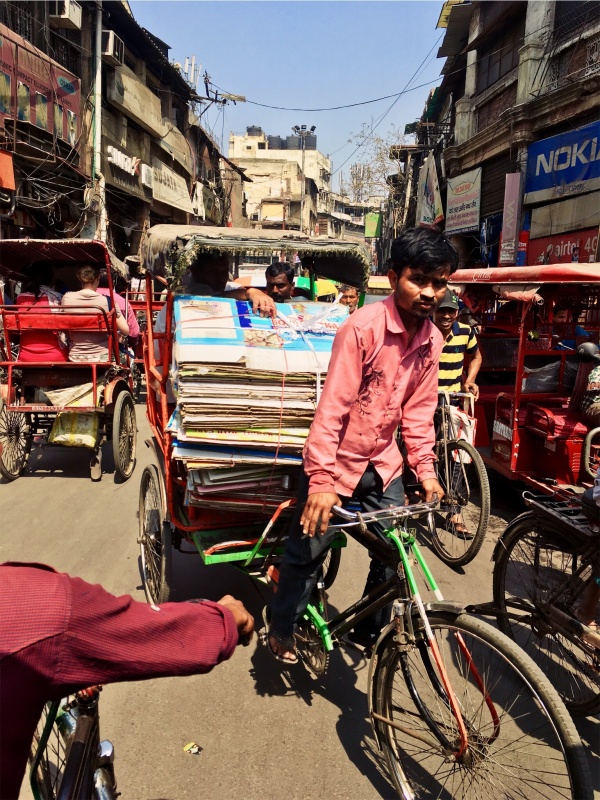 Rickshaws in Delhi