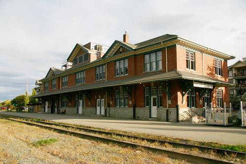 CN station present day (now occupied by restaurant, Twisted Steak)